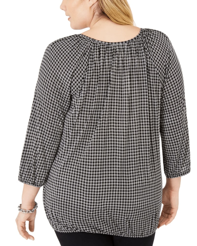Michael kors peasant tops hotsell